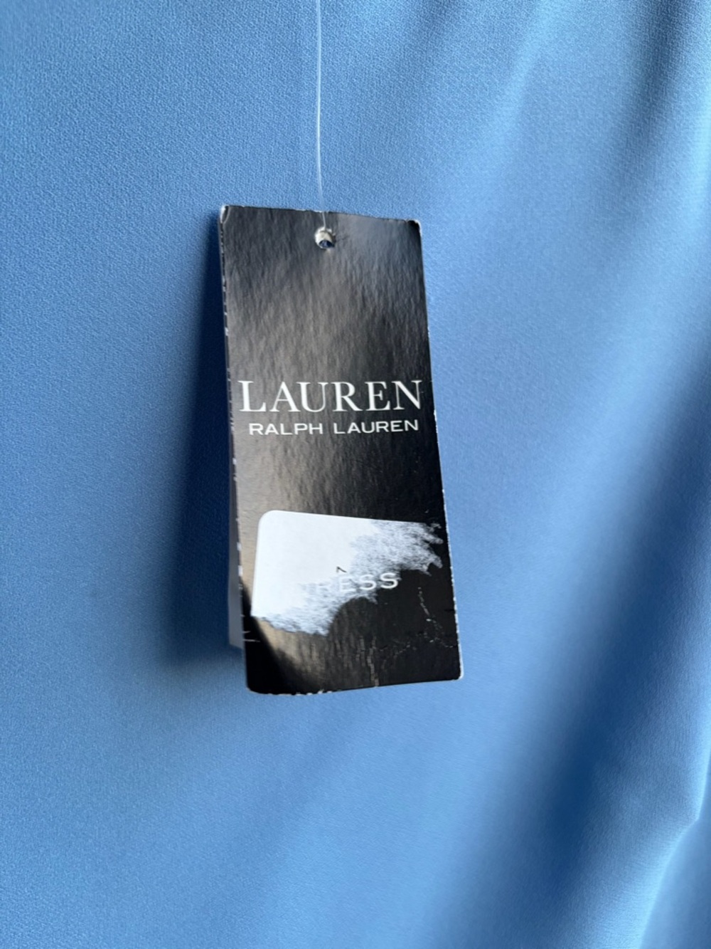 🆕✨ Lauren Ralph Lauren Blue Mini Dress Elegant Cocktail Party Bridal Size 6 - Picture 15 of 17